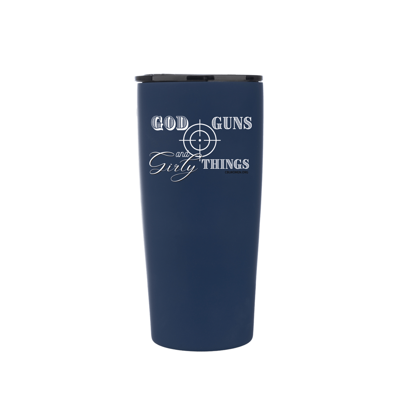 GOD, GUNS, GIRLY THINGS Grip 20 with Mag Lid - Shield Blue