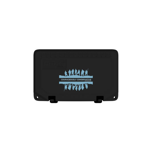 COURAGEOUSLY CONSERVATIVE SILHOUETTE - Grizzly 15 Black