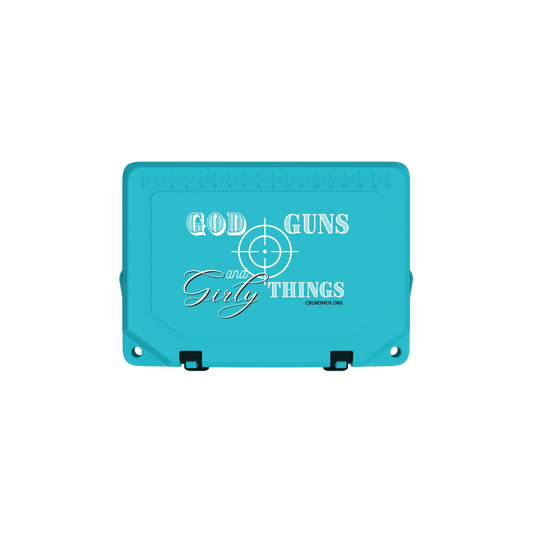 GOD, GUNS, GIRLY THINGS - Grizzly 20 Teal