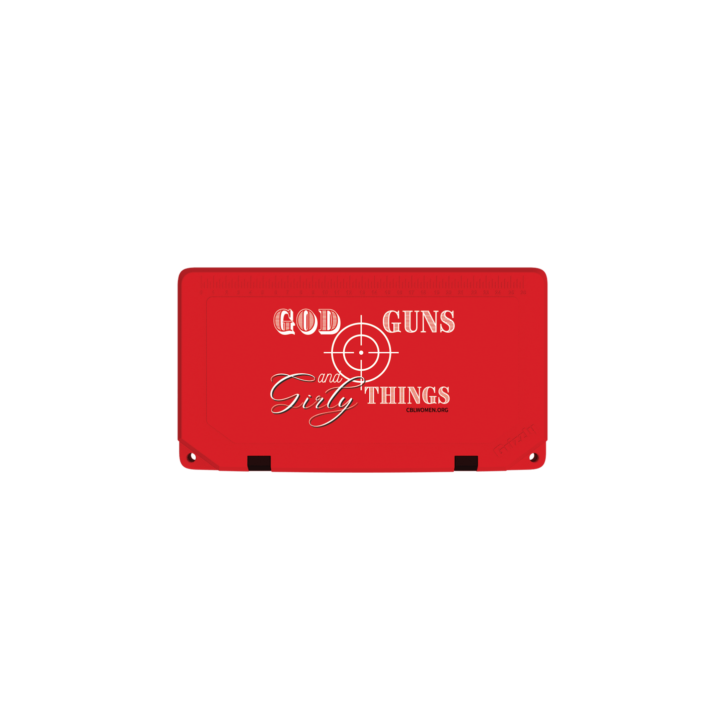 GOD, GUNS, GIRLY THINGS - Grizzly 45 Red