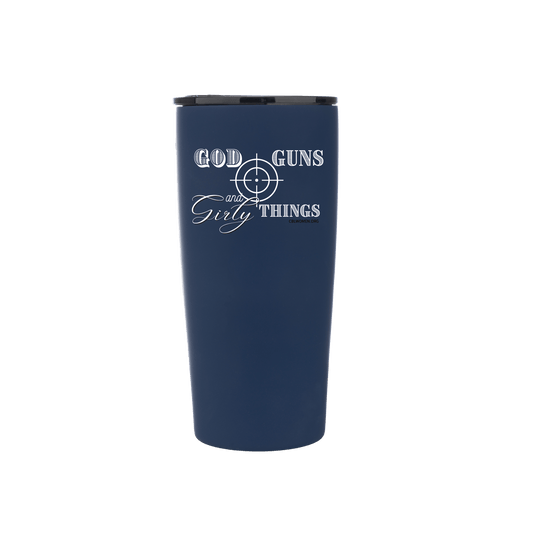 GOD, GUNS, GIRLY THINGS Grip 20 with Mag Lid - Shield Blue