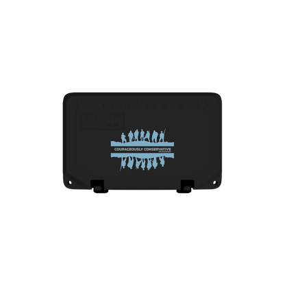 COURAGEOUSLY CONSERVATIVE SILHOUETTE - Grizzly 15 Black